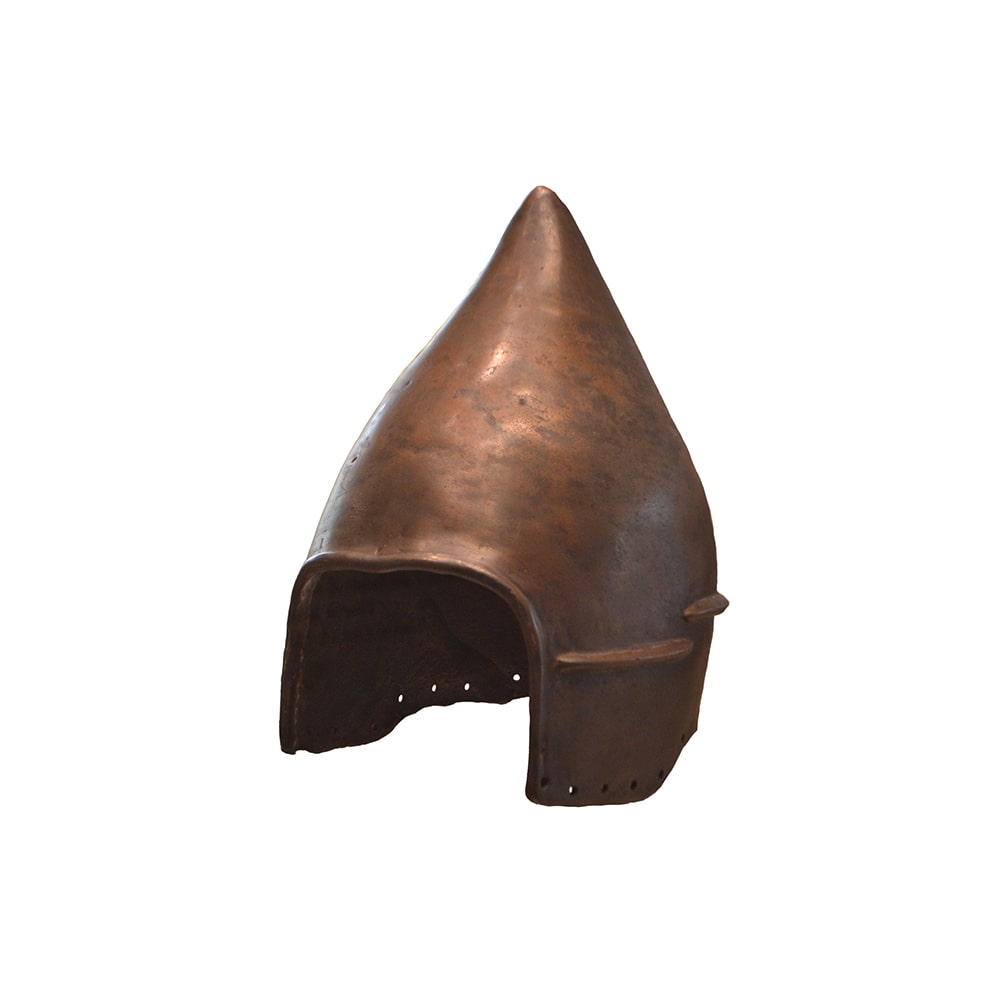 Сакский шлем. Бронза.5-3вв.до н.э.Иссык-Куль